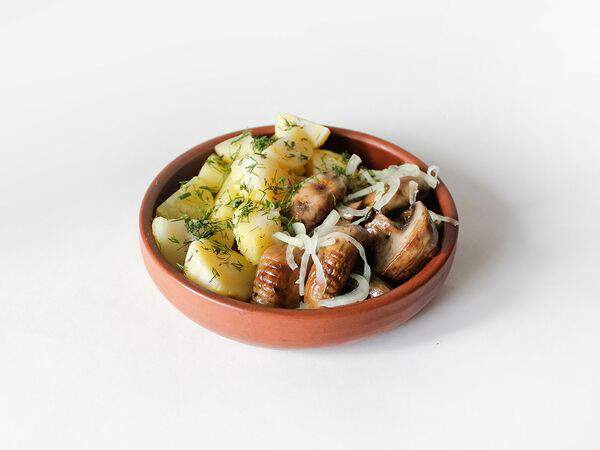 Пиросмани - Постное оджахури с грибами