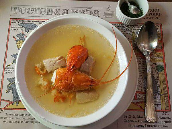 Гостевая изба - Московский раковый суп
