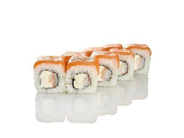 Пират пицца - Ролл Филадельфия с креветкой