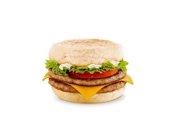 МакДональдс - Двойной Фреш МакМаффин со свиной котлетой