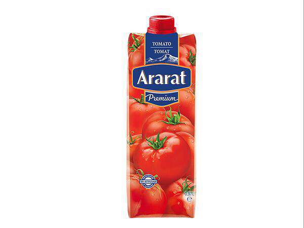 Мястория - Томатный сок с солью с мякотью Ararat Premium
