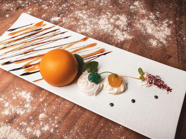 Долина солнца - Десерт Манговый мусс