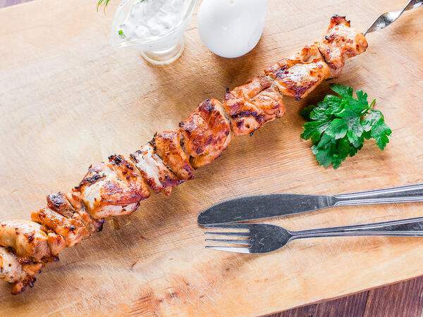 Шашлык-пикник - Шашлык из филе бедра курицы