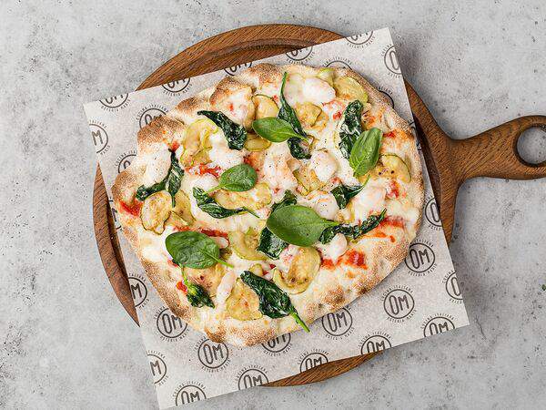 Osteria Mario - Креветки и цукини