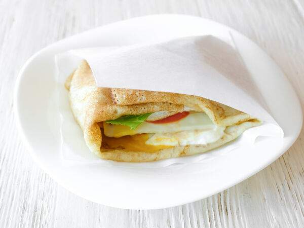 Блины и Паста - БлинБургер с курицей