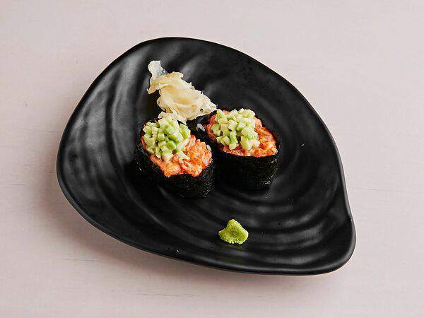 Японское бистро Fugu - Гунканы с острым лососем