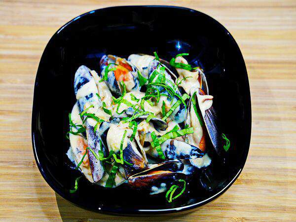 Хмельная территория - Жареные мидии Блю чиз