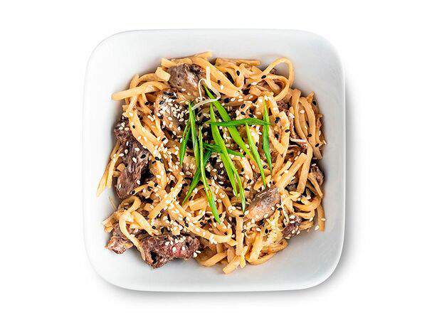 Om nom nom - Wok с говядиной в сливочном соусе