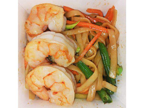 Дон Удон - Тигровые креветки в соусе терияки