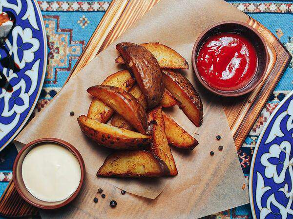 Кинза - Картофельные дольки