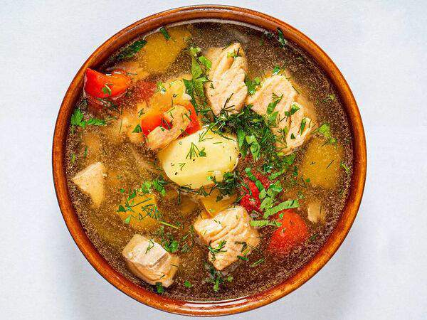 Чайхана Баклажан - Балык Шурпа