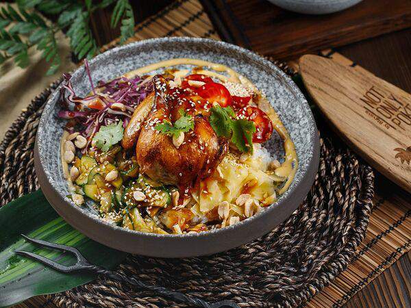 Поке от Not Only Poke by Bigvava - Поке с жареным цыпленком