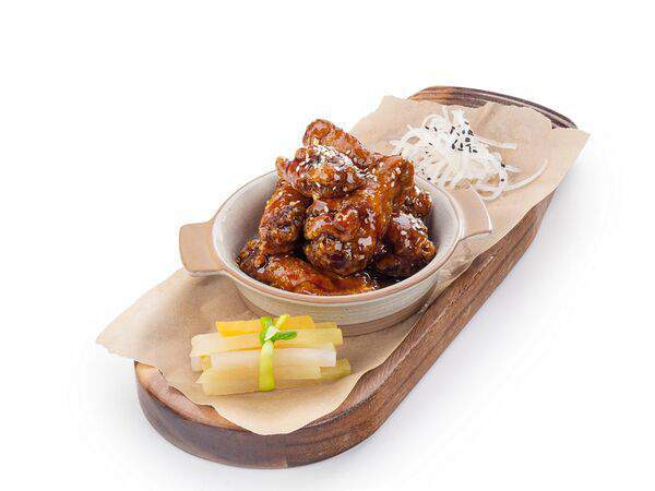 Брикас литовская кухня - Крылышки куриные в кисло-сладком соусе