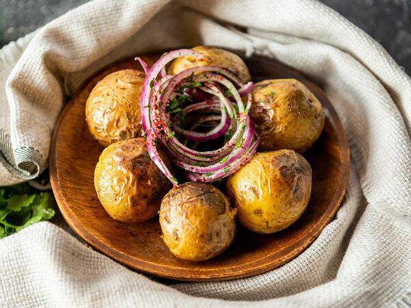 My megobari - Картошка на мангале