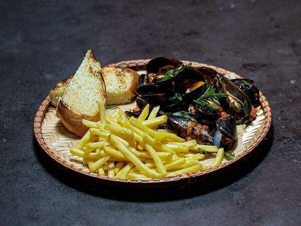 Дом печати - Мидии в соусе том-ям