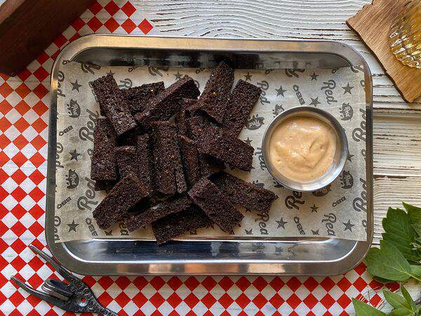 Red BBQ - Гренки ржаные