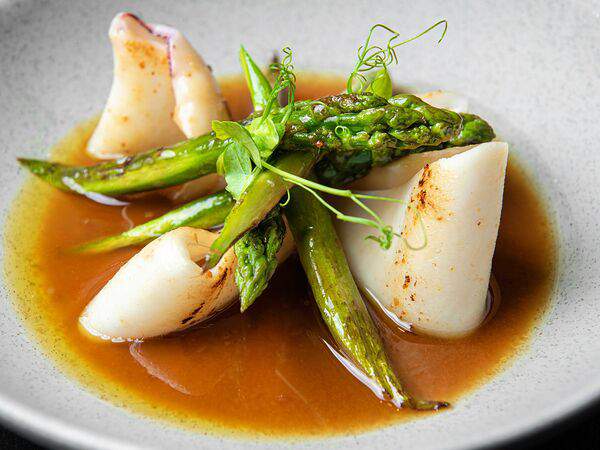 Shiba - Кальмар, спаржа