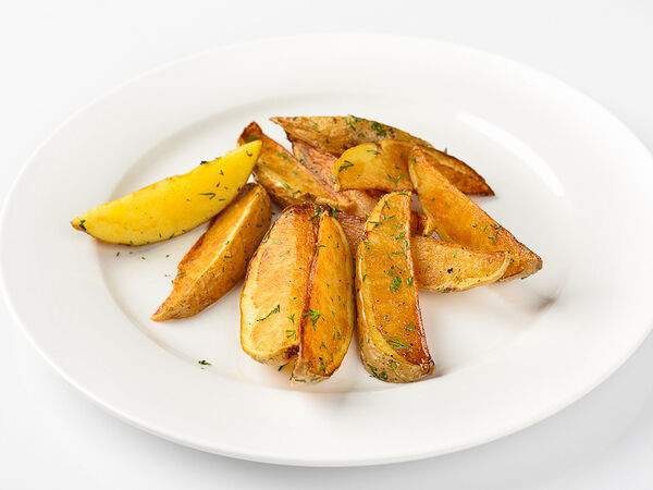 Осака - Картофель Айдахо с чесноком и зеленью