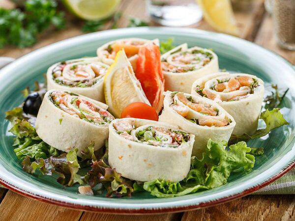 Дуду Кебаб Хауз - Рулетики с сёмгой