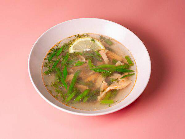 Sushibamz & Pizza - Суп Salmon