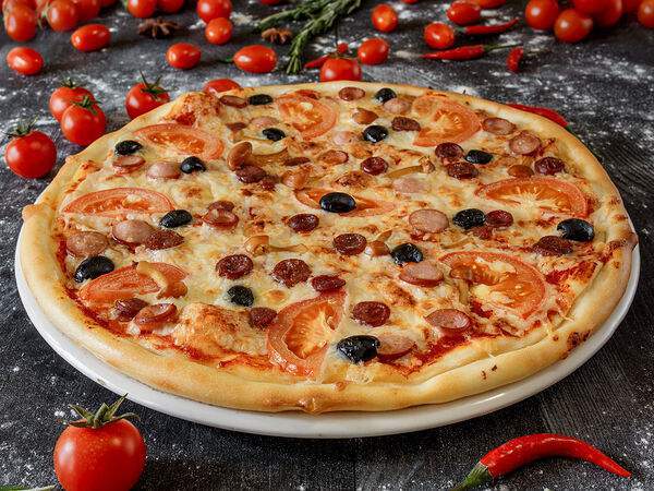 Аквасуши - Пицца Охотничья