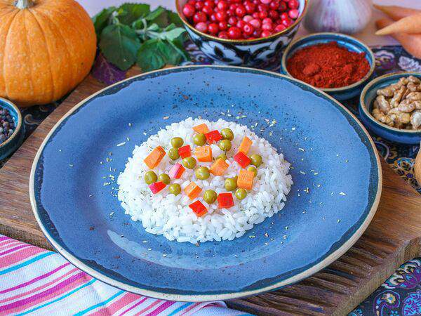 Лагмания - Рис с овощами