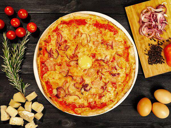 Чентуриппе - Пицца Карбонара