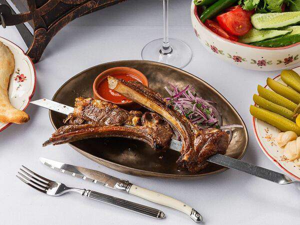 Грузинка - Шашлык из каре ягнёнка