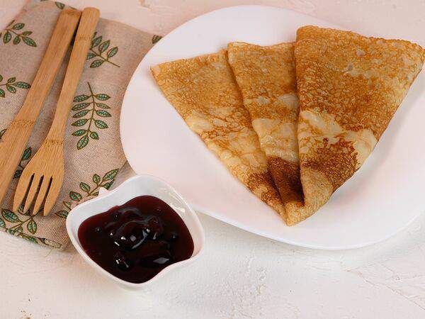 Картофельный папа - Блин с вареньем