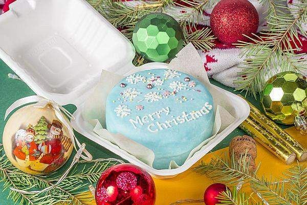 Мушмула - Бенто торт Малина пломбир