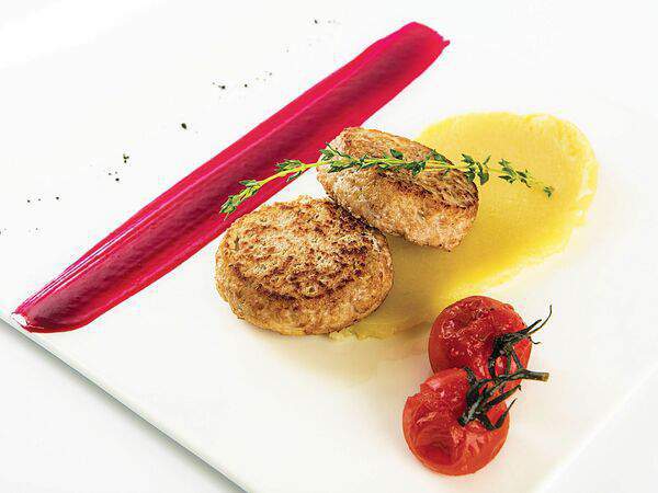 Труффальдино - Биточки из кролика под соусом Белое Вино