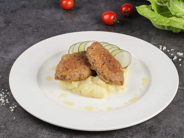Медина Food на Татарстан - Котлеты из говядины с картофельным пюре