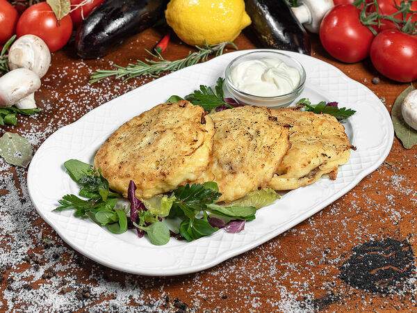 Хмель - Драники с мясом