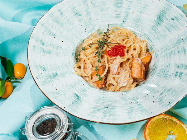 Алаверды - Паста с семгой