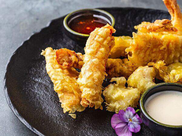 Фиши - Темпура с морепродуктами