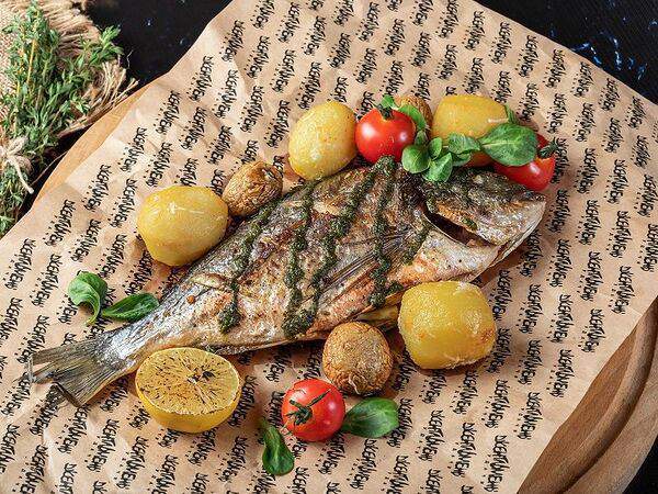 Джентльмены удачи - Дорадо с запеченными овощами