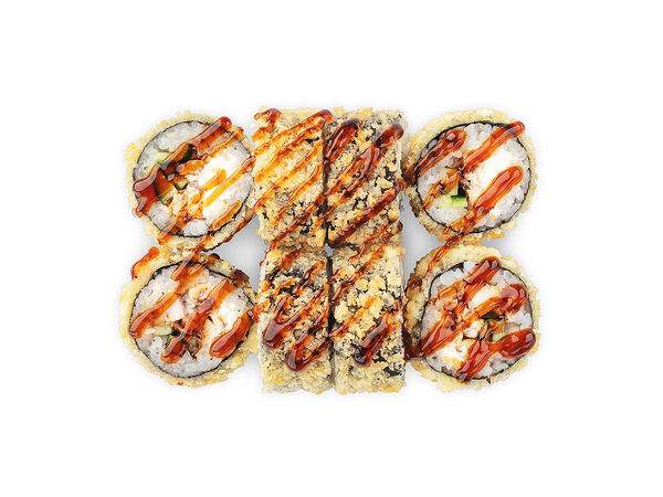 Сушевский - Ролл Унаги темпура