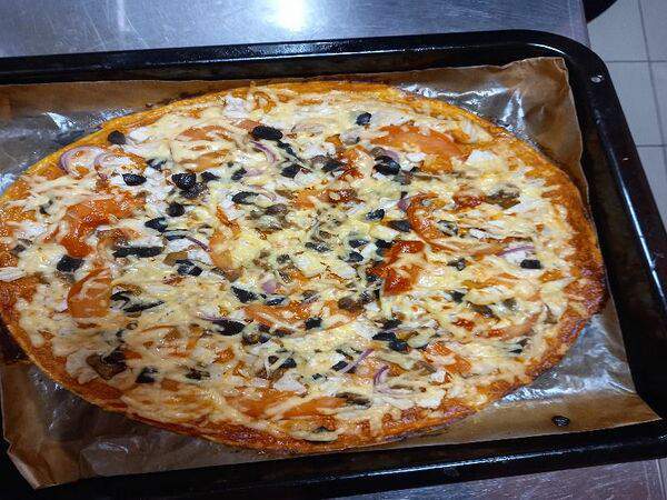 Ой блин - Блинпицца с курицей и грибами