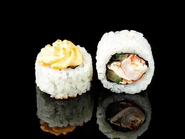 Мясорубка - Ролл запеченный Хот кабаяки