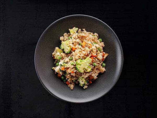 Рис - Рис жареный с овощами