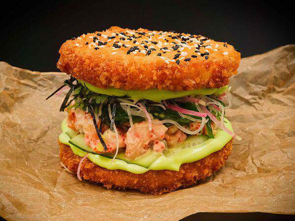 Ramenboy - Суши-бургер с креветками