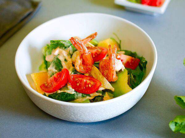 Авокадо - Салат Эби кайсо