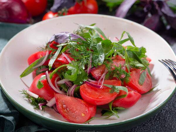 Новорижская застава - Салат из сладких помидоров