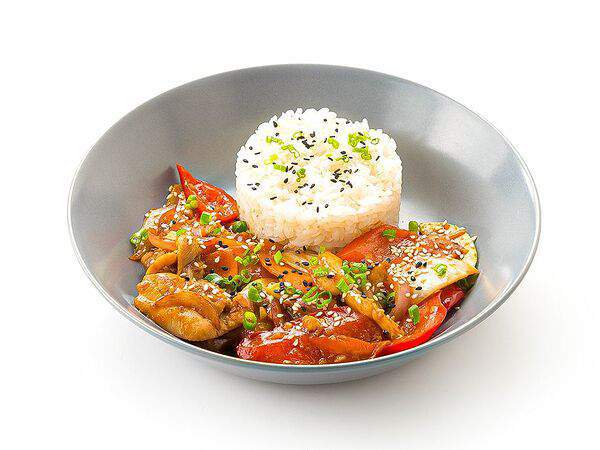 Суши Шоп - Рис с курицей Кимчи