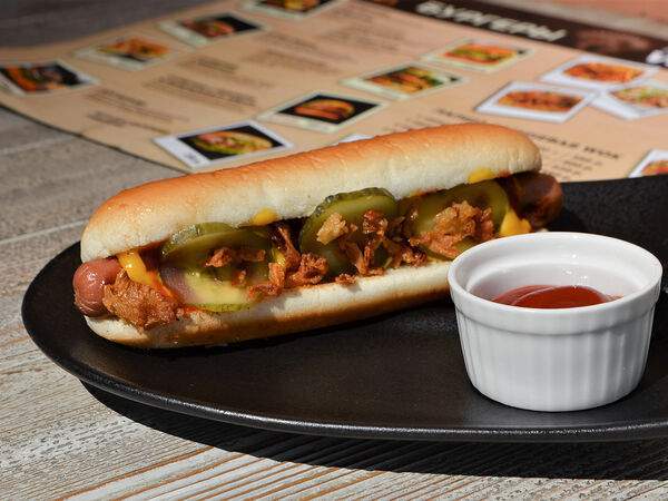 Burger 1 - Хот-дог Датский говяжий