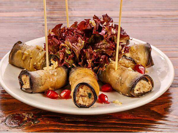 Аграба - Рулетики из баклажанов