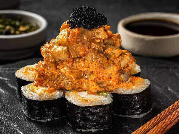 Mr Tigay - Ролл Вулкан с угрем