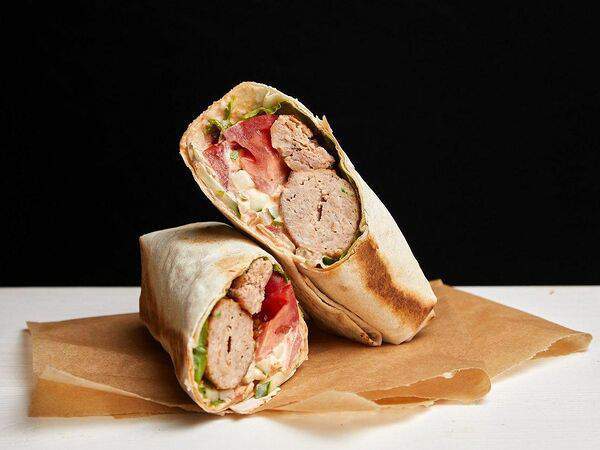 Шаурма от болта - Шаурма с люля-кебаб из курицы