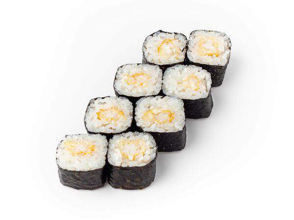 Косатка - Эби темпура маки