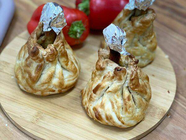 Тандырная №1 - Самса с картофельным пюре и куриной ножкой